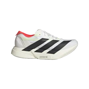 Adidas Adizero Adios Pro 4 (Womens) - White/CoreBlack/SilverMetallic