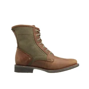 CATERPILLAR Brown/Olive Leather Casual Boots