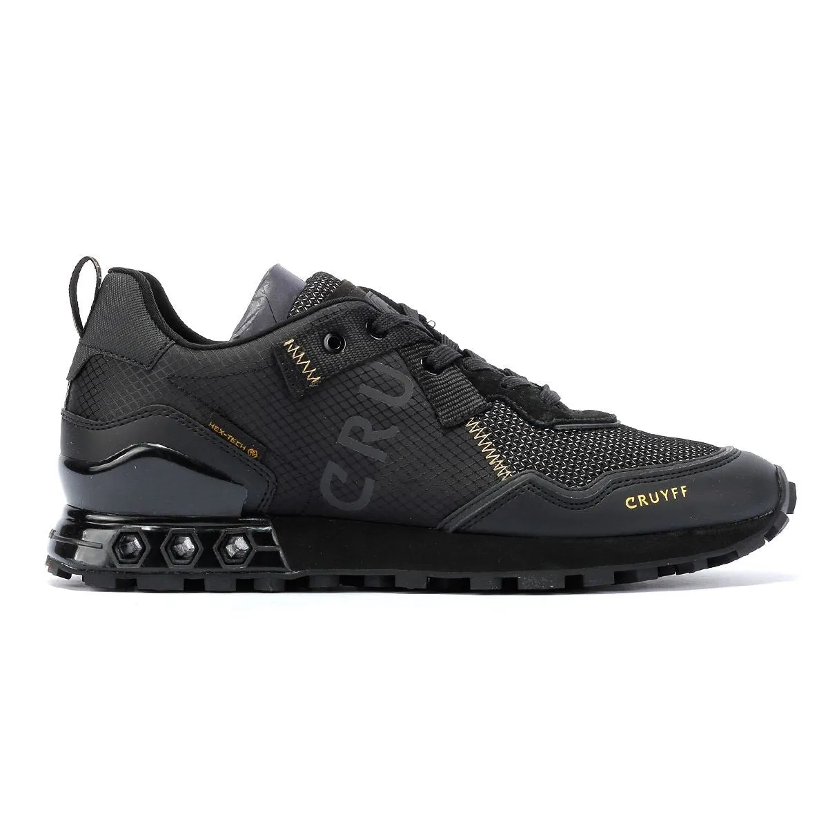 Cruyff Superbia Men's Black/Gold Trainers