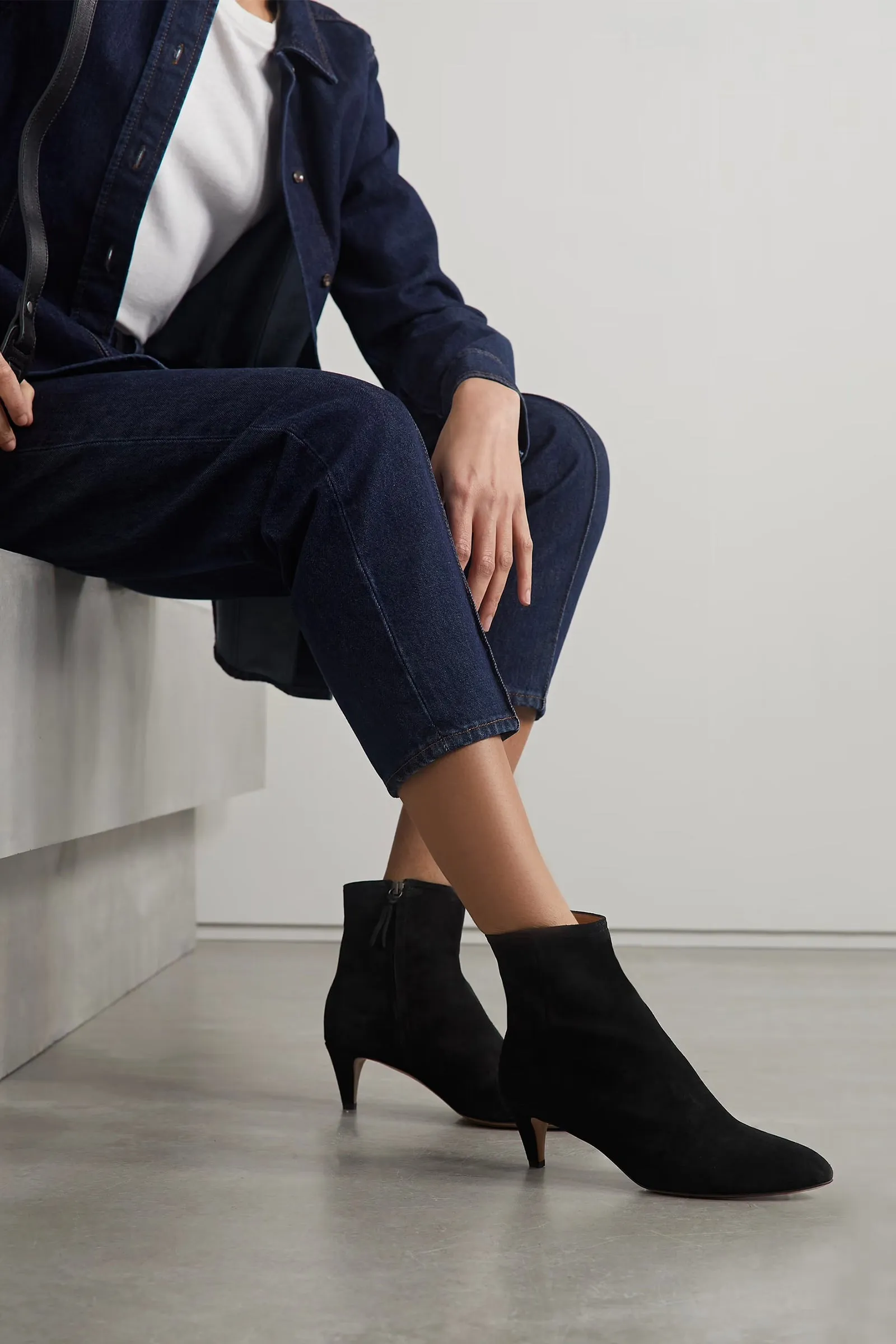 Deone Suede Ankle Boots