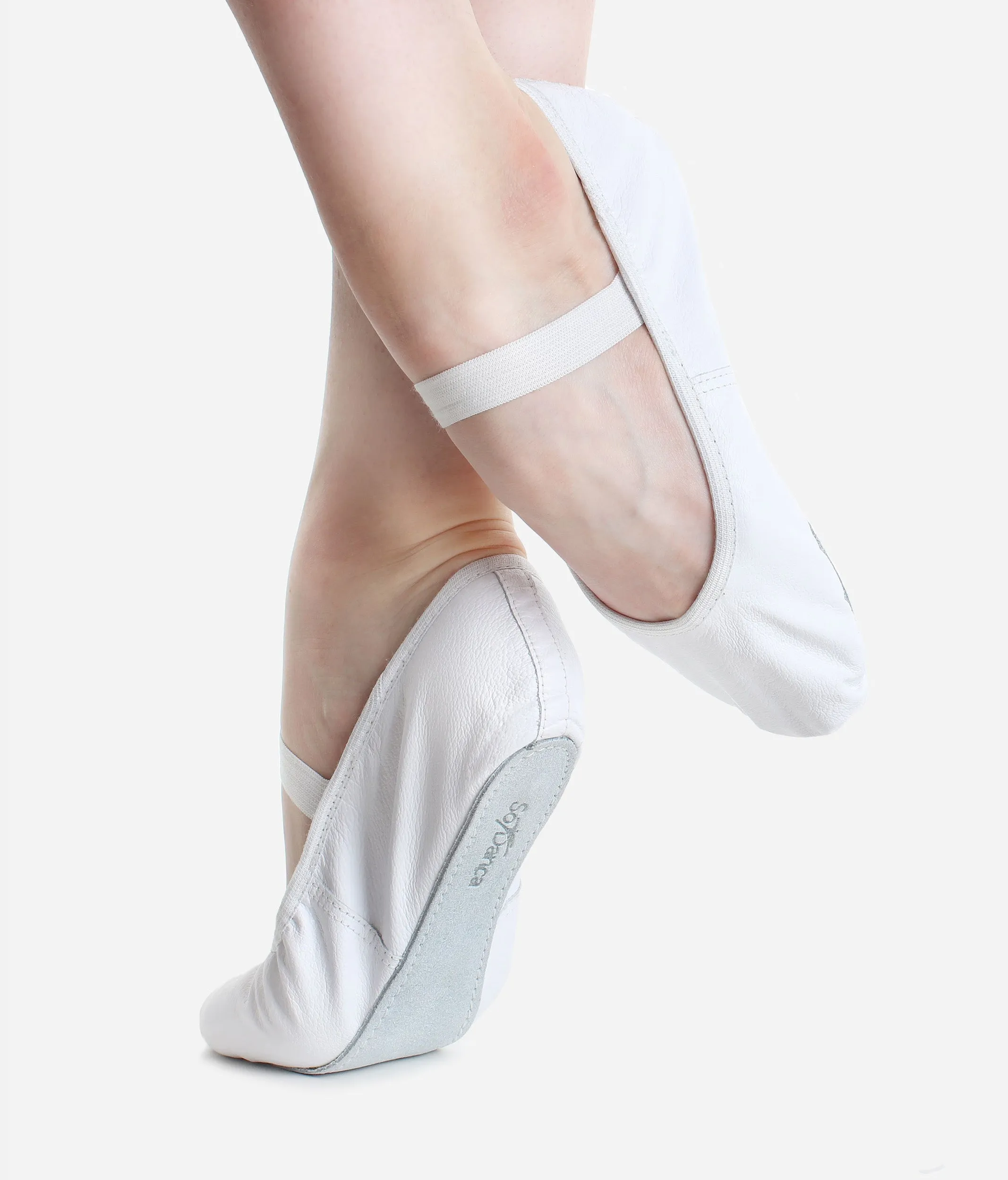 Full Sole Leather Ballet Shoes - SD69 L