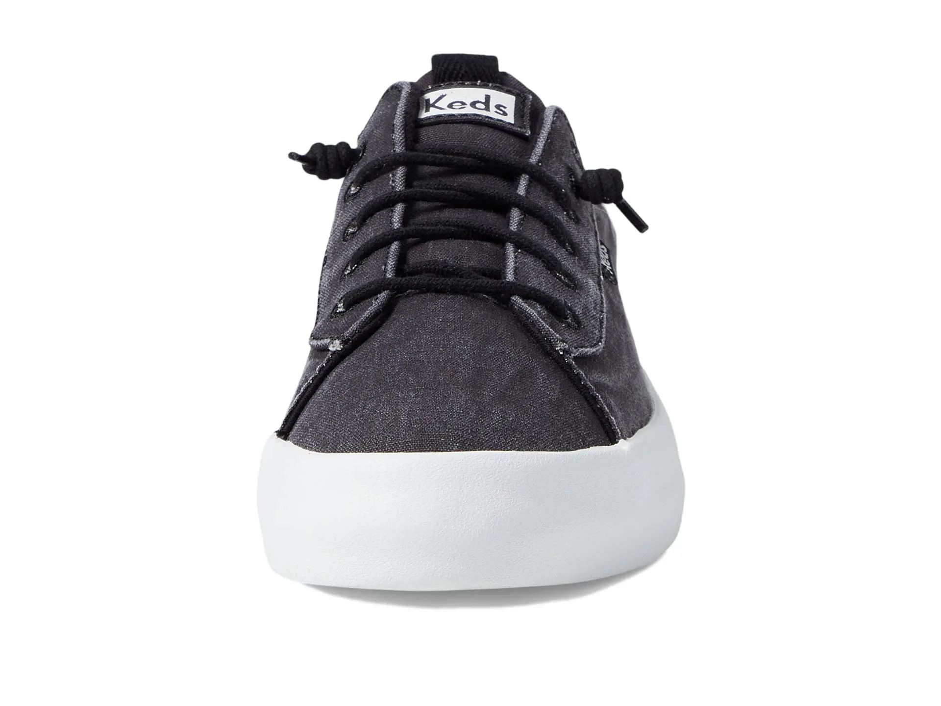 Keds Kickback Canvas Slip On Sneakers, black