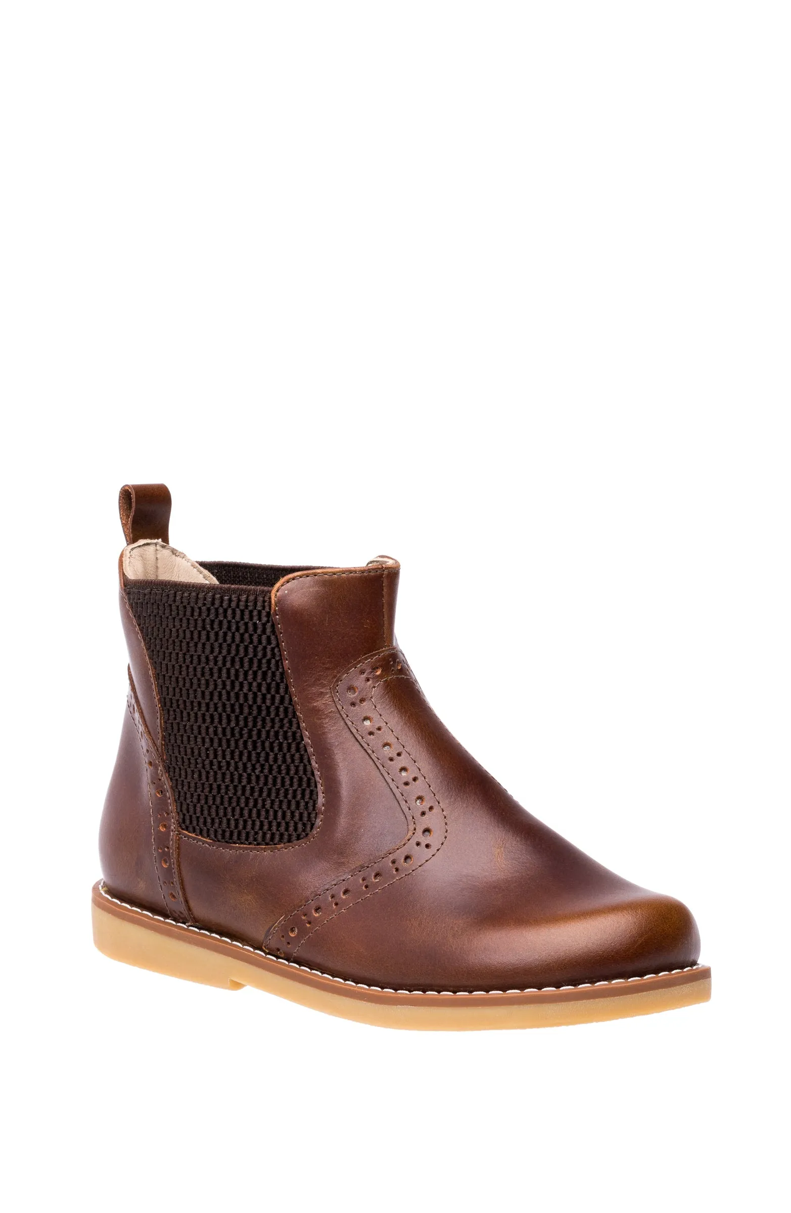 Leather Bootie Apache Brown