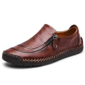 Mens casual loafers slip on dress loafers comfy driver shoes all season flats