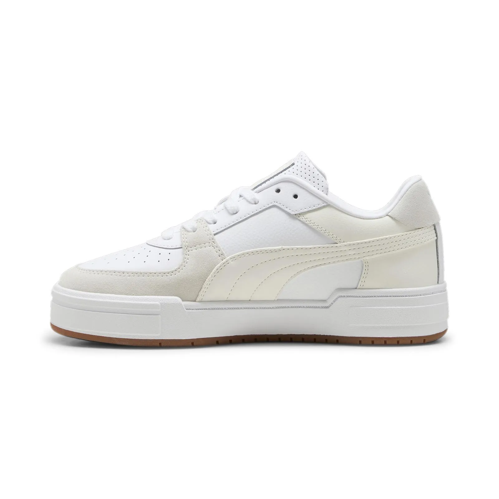 Men's Shoes PUMA CA PRO GUM Casual Sneakers 395753-01 PUMA WHITE / WARM WHITE