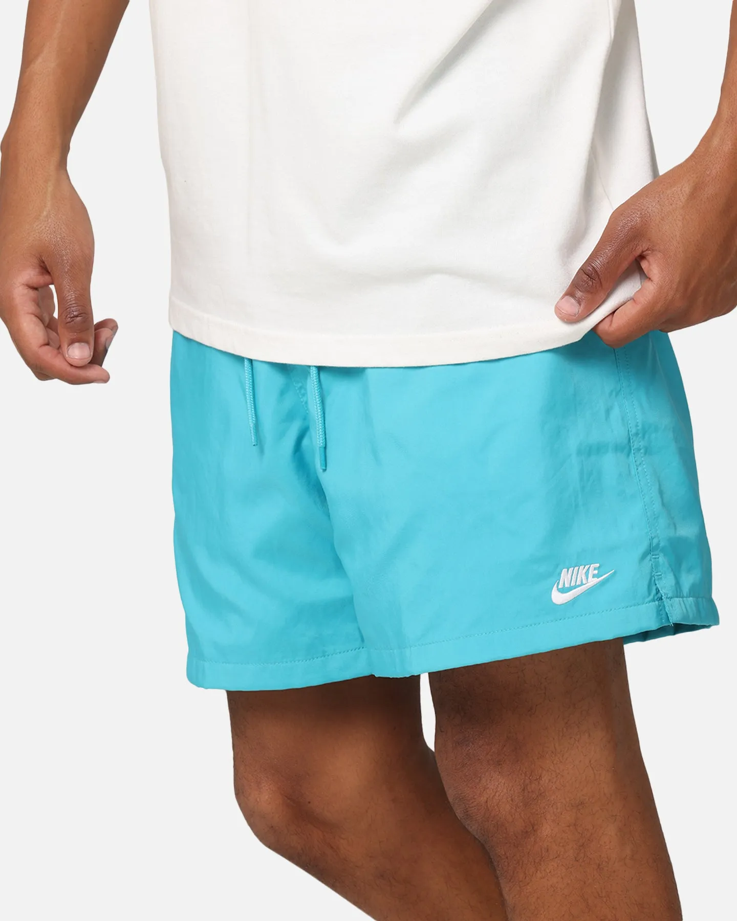 Nike Club Flow Shorts Dusty Cactus/White