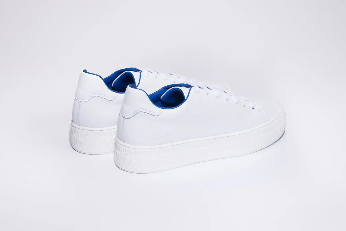 Sneakers, White, Blue Limited Edition