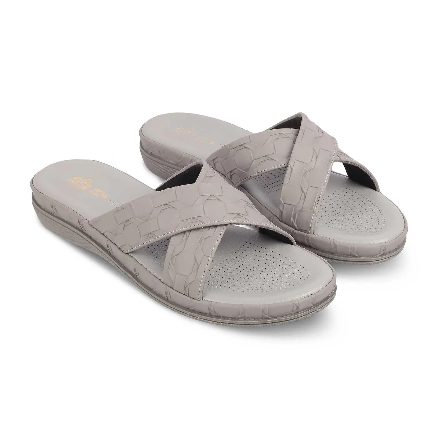 The Klinz Grey Women's Casual Flats Tresmode